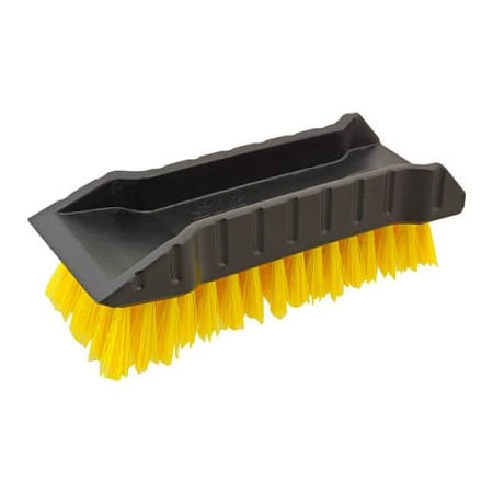Allpoints Allpoints 1591117 Brush, Hand, Yellow, W/Scraper 1591117